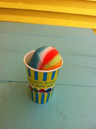 Sunset Slush of Ocean Isle Beach - Classic Italian Ice